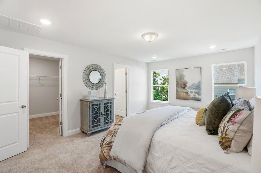 Furnished interior view inside a new home in Harrisburg Village Townhomes, Harrisburg (Image 20).