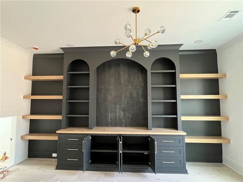 Furnished interior view inside a new home in , Grayson (Image 9).