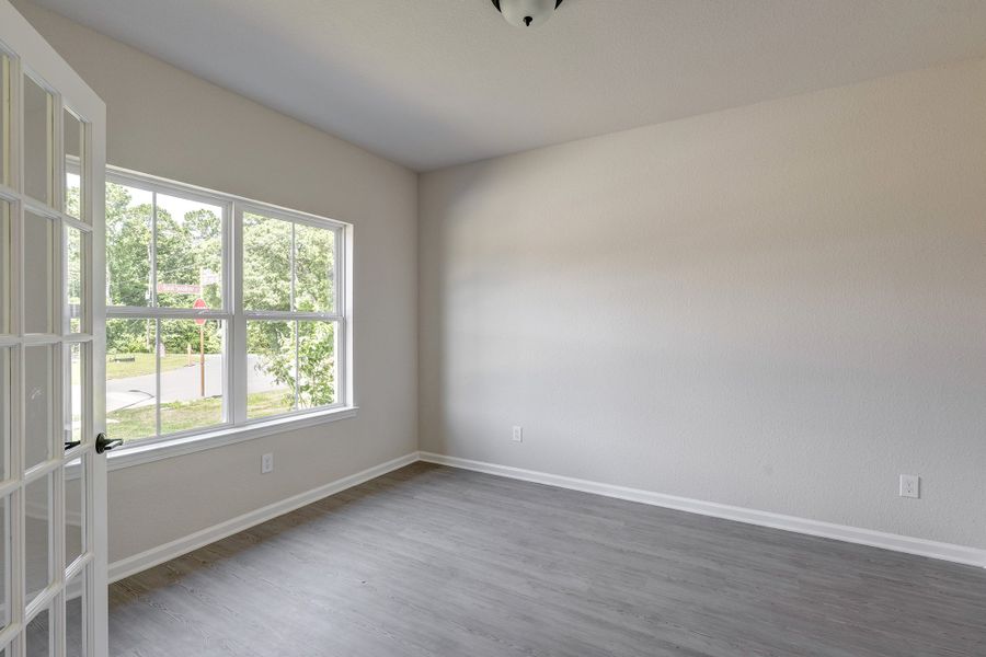 The Davenport II- Study with French doors The Davenport II- Study with French doors