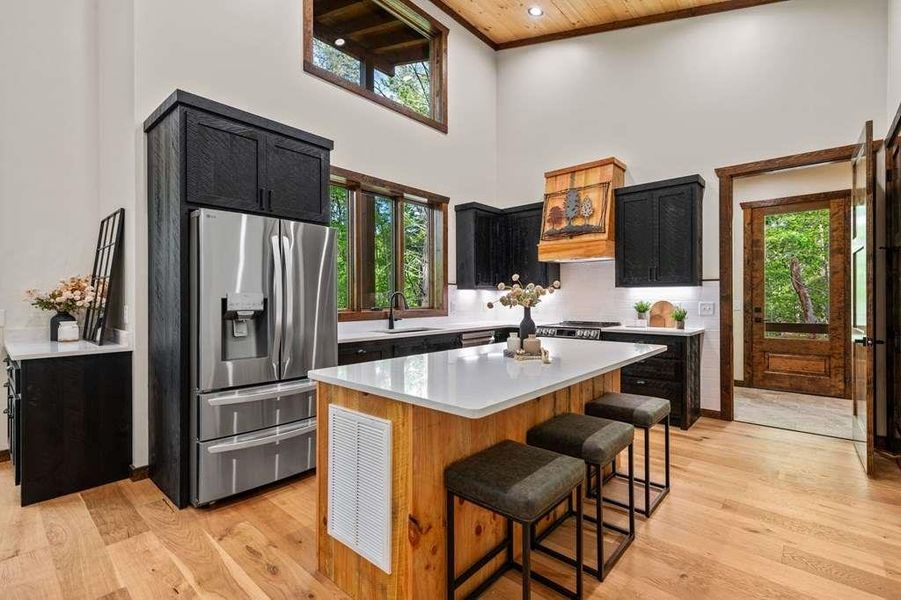 Furnished interior view inside a new home in , Blue Ridge (Image 12).