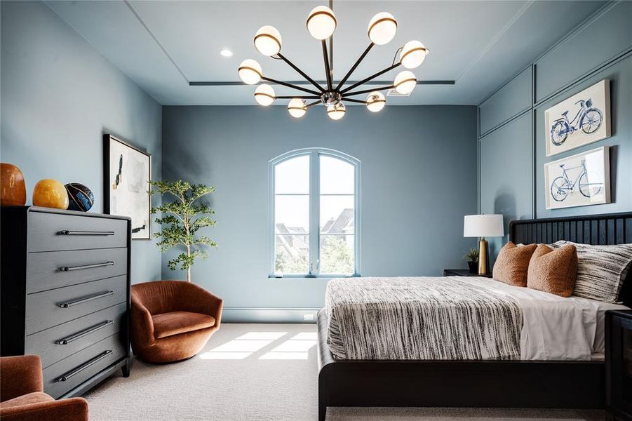 Furnished interior view inside a new home in , Southlake (Image 12).