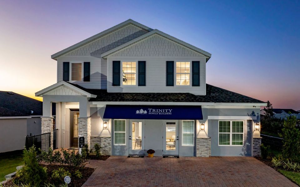 Wekiva 3-Car elevation 3 shown with optional stone Wekiva 3-Car elevation 3 shown with optional stone