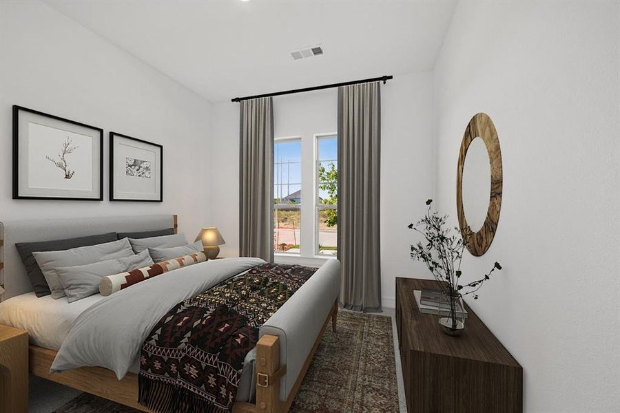 Furnished interior view inside a new home in Wellington, Haslet (Image 15).