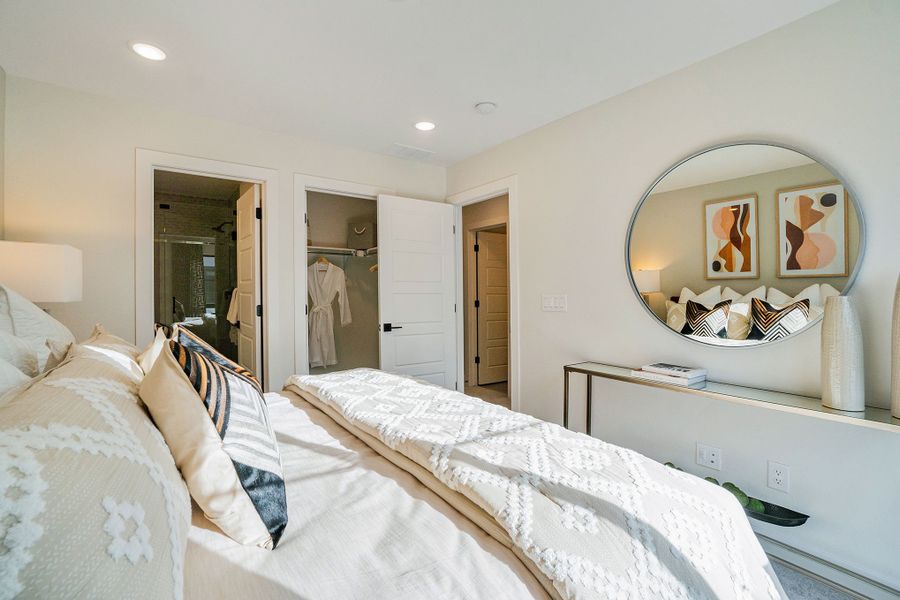 Furnished interior view inside a new home in The Hub at Virginia Village, Denver (Image 16).