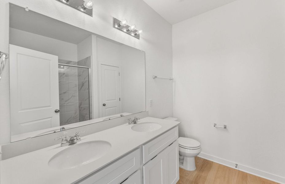Furnished interior view inside a new home in Larson Crossing, Elgin (Image 5).