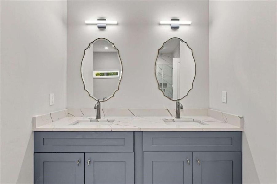 Furnished interior view inside a new home in , Snellville (Image 8).