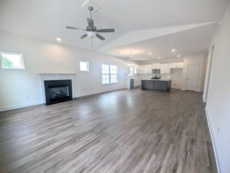 Spacious, unfurnished interior of a new home in Royal Pines, Trinity (Image 13).