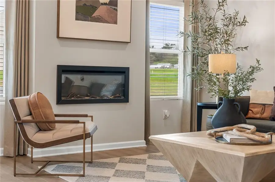 Furnished interior view inside a new home in , Calhoun (Image 3).