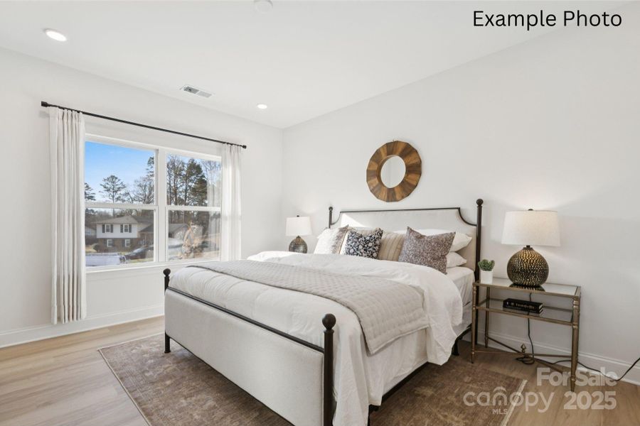 Furnished interior view inside a new home in , Charlotte (Image 17).