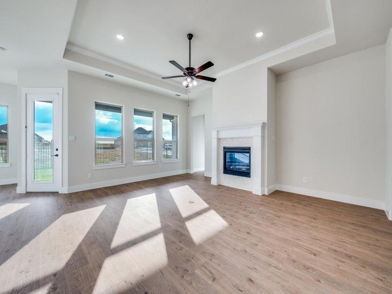 Spacious, unfurnished interior of a new home in Ladera Little Elm, Little Elm (Image 18).