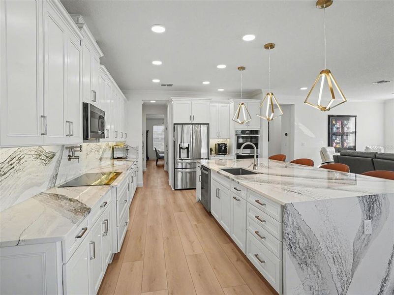 Furnished interior view inside a new home in , Oviedo (Image 29).