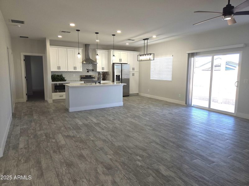 Open floor plan