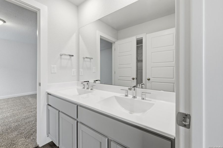 Furnished interior view inside a new home in , San Antonio (Image 4).