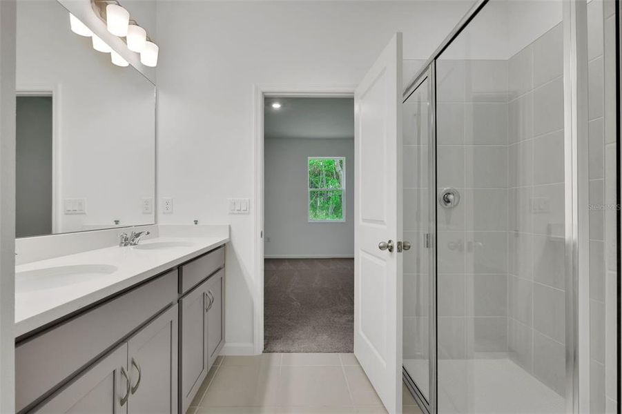 Furnished interior view inside a new home in Seaport Village, Tavares (Image 11).