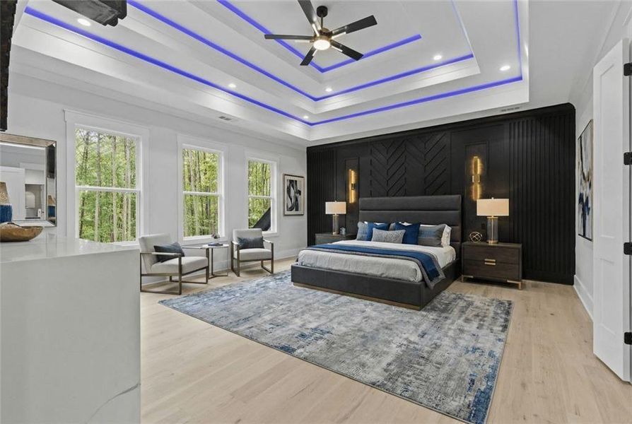 Furnished interior view inside a new home in , Winder (Image 12).