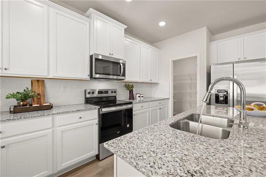 Furnished interior view inside a new home in Kingsmere Estates, Loganville (Image 5).