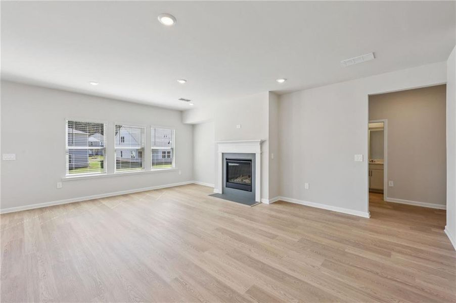 Spacious, unfurnished interior of a new home in Parkside at Grayson, Grayson (Image 21).