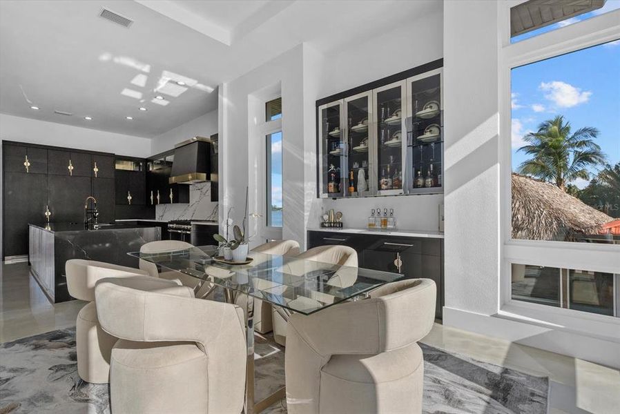 Furnished interior view inside a new home in , Osprey (Image 32).