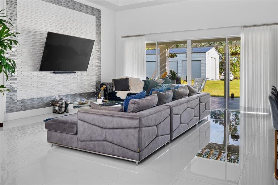 Furnished interior view inside a new home in , Orlando (Image 10). Furnished interior view inside a new home in , Orlando (Image 10).