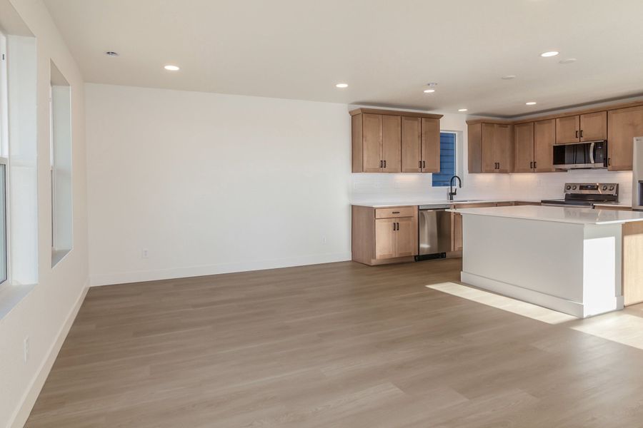Representative furnished interior of a home built from the Sage by Hartford Homes in Bloom, Fort Collins (Image 22).