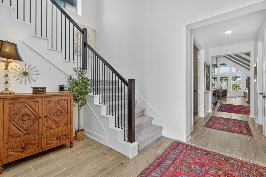 2 Story Grand Entry featuring a beautiful staircase and tile flooring found throughout! 31418 Golden Cliffs Ln., Fulshear, TX 77441 2 Story Grand Entry featuring a beautiful staircase and tile flooring found throughout! 31418 Golden Cliffs Ln., Fulshear, TX 77441