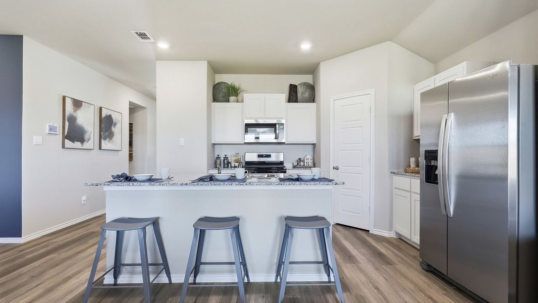 Furnished interior view inside a new home in Townes Landing, Fort Worth (Image 7).
