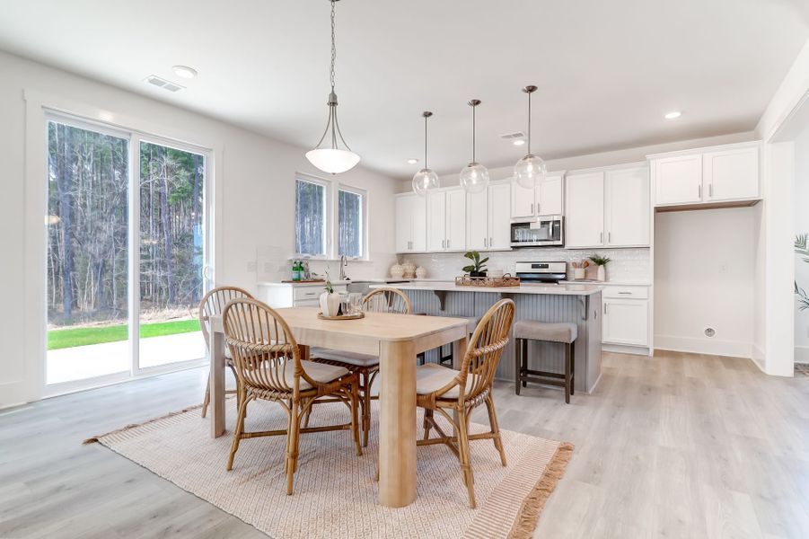 Representative furnished interior of a home built from the Calloway by True Homes in Whispering Hills, Locust (Image 6). Representative furnished interior of a home built from the Calloway by True Homes in Whispering Hills, Locust (Image 6).