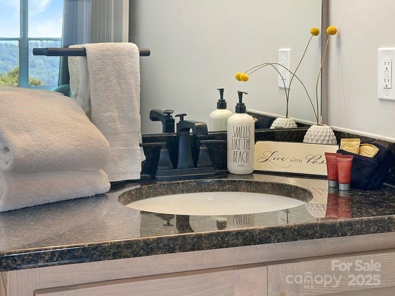 Close-up of interior finishes inside a home in , Bryson City (Image 20).