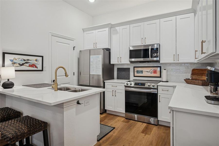 Furnished interior view inside a new home in , Arlington (Image 22).