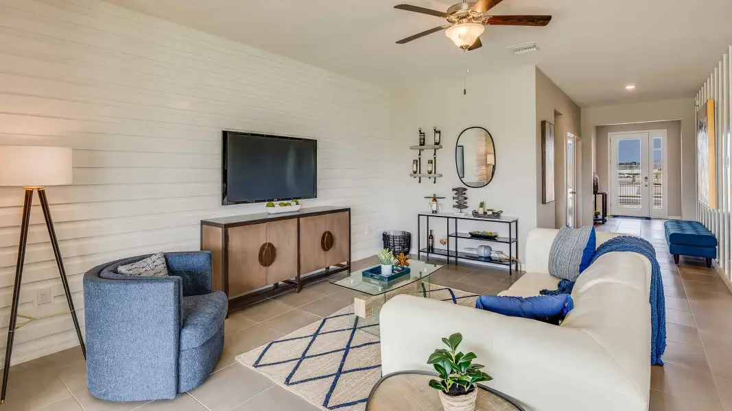 Furnished interior view inside a new home in Briarwood, Alachua (Image 7).