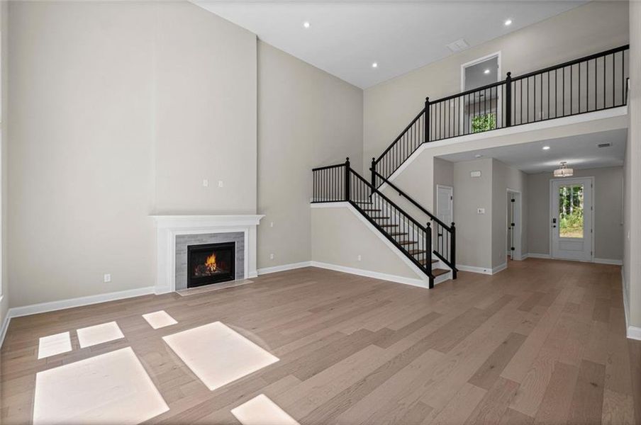 Spacious, unfurnished interior of a new home in Woodberry, Canton (Image 27). Spacious, unfurnished interior of a new home in Woodberry, Canton (Image 27).
