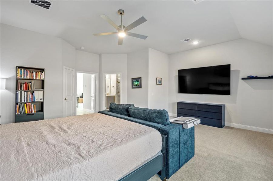 Furnished interior view inside a new home in The Grove, Midlothian (Image 17).