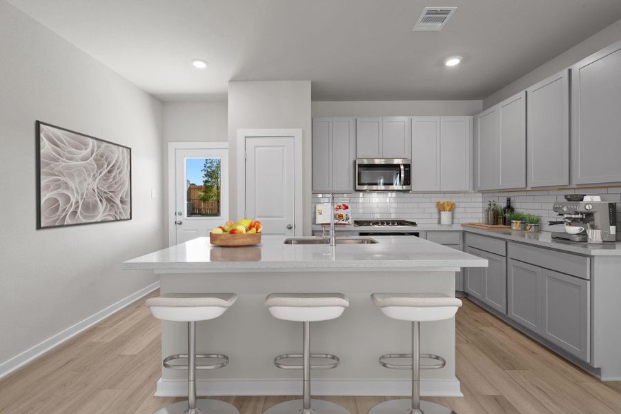 Furnished interior view inside a new home in Westridge Cove, Panorama Village (Image 5).