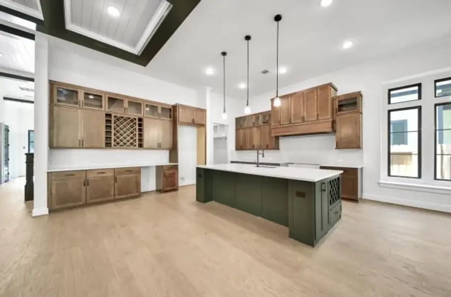 Furnished interior view inside a new home in Rio Vista at Kelly Ranch, Aledo (Image 12).