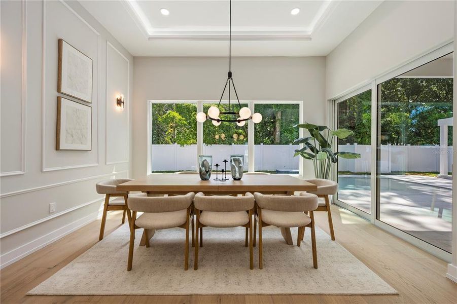 Furnished interior view inside a new home in , Winter Park (Image 43).