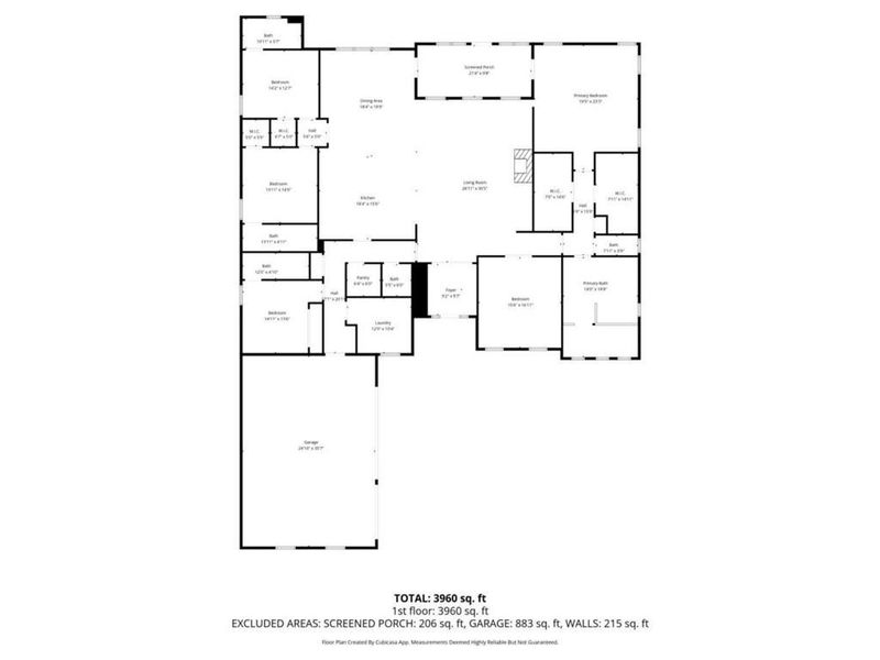 2D floor plan layout of this home in , Conyers, GA (Image 5).