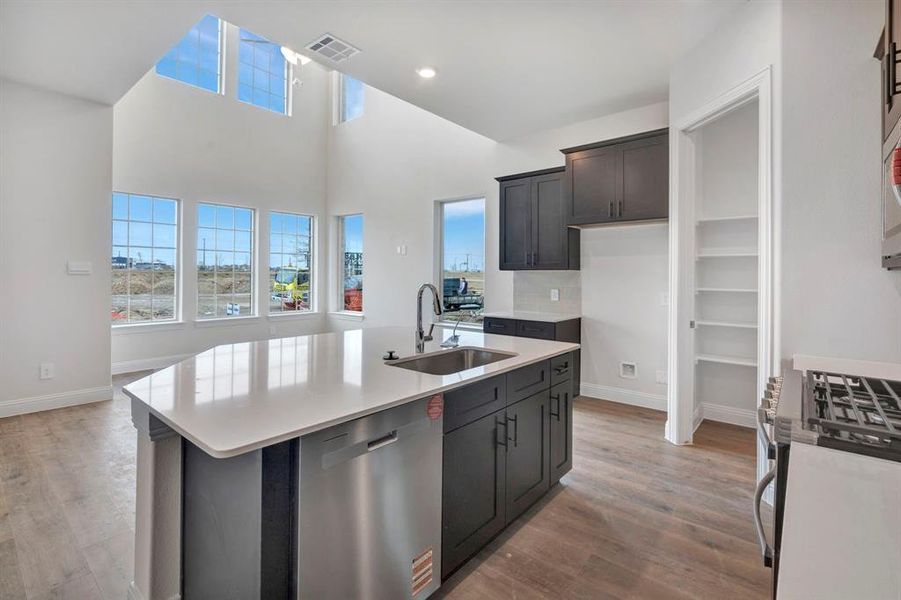 Furnished interior view inside a new home in Mustang Square, Plano (Image 7).