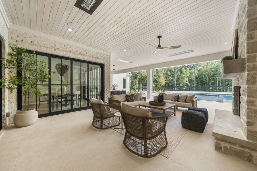 Exterior details and patio area of a home in , Alpharetta (Image 3).