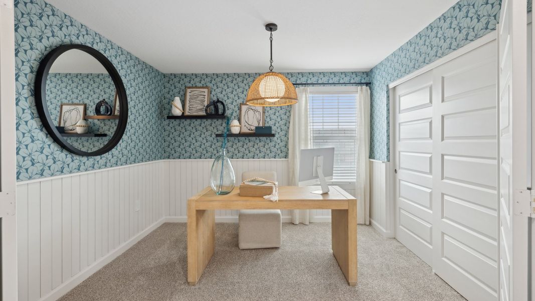 Furnished interior view inside a new home in Remington, Buckeye (Image 8).