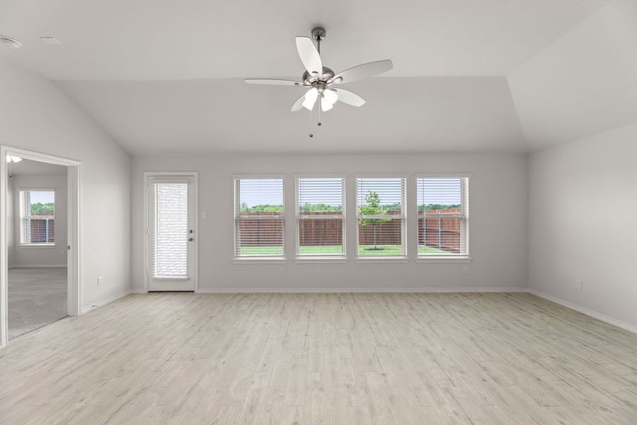 Representative exterior photo of a completed home built from the Austin by Impression Homes in Northspur, Terrell, TX (Image 12). Representative exterior photo of a completed home built from the Austin by Impression Homes in Northspur, Terrell, TX (Image 12).