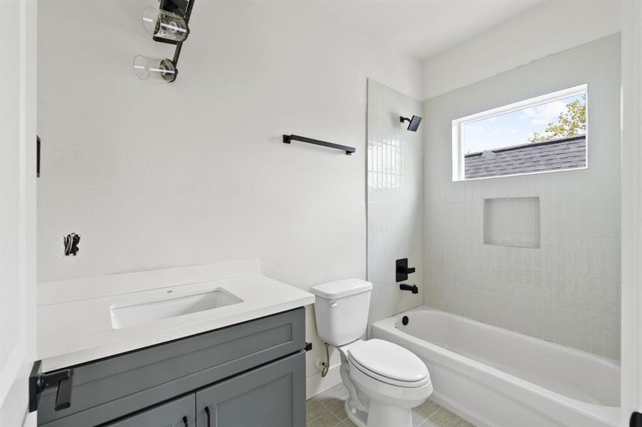 Secondary bathroom