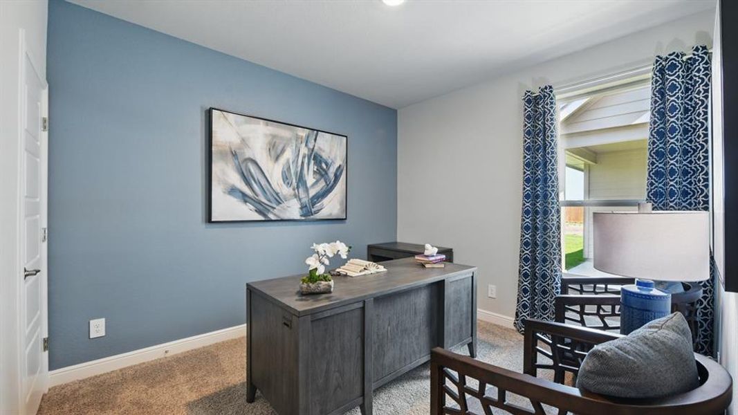 Furnished interior view inside a new home in Rock Creek West, Fort Worth (Image 23).