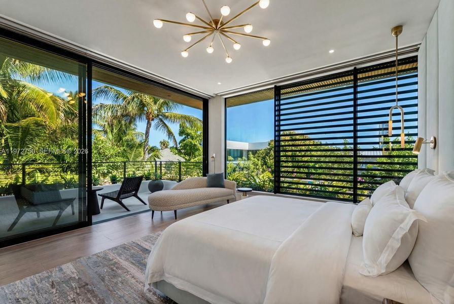 Furnished interior view inside a new home in , Miami Beach (Image 11). Furnished interior view inside a new home in , Miami Beach (Image 11).