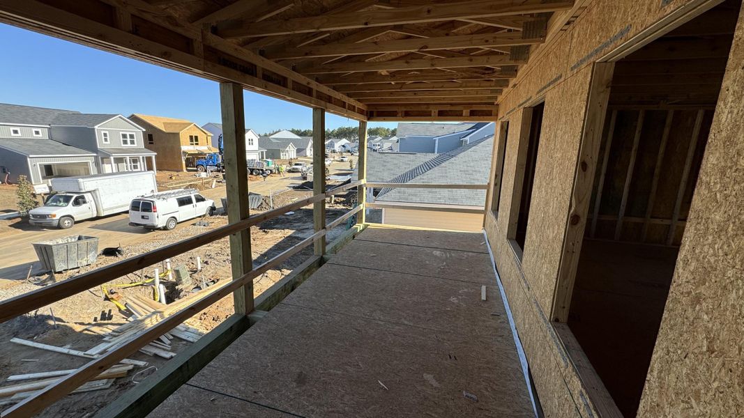 In-progress construction of a new home in Watson Hill, Summerville, SC (Image 64).
