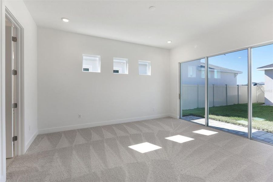 Spacious, unfurnished interior of a new home in Eagles Cove at Mirada, San Antonio (Image 18).