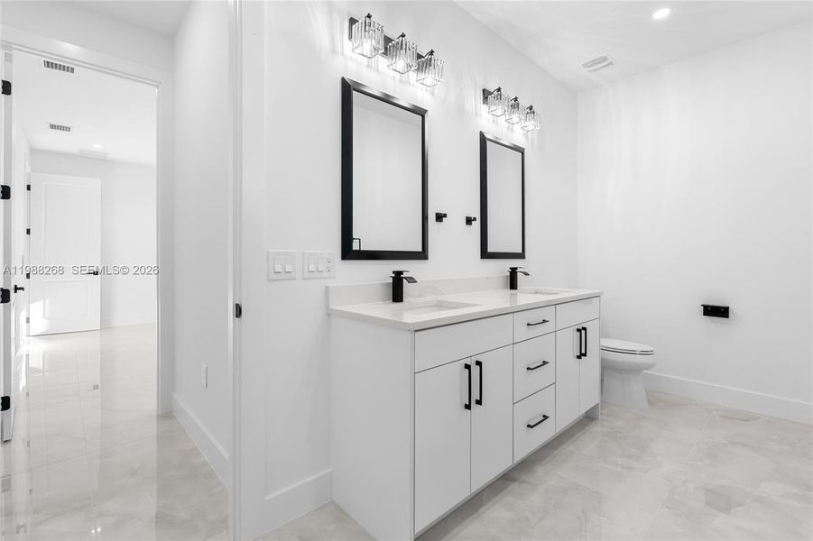 Furnished interior view inside a new home in , Lehigh Acres (Image 7).