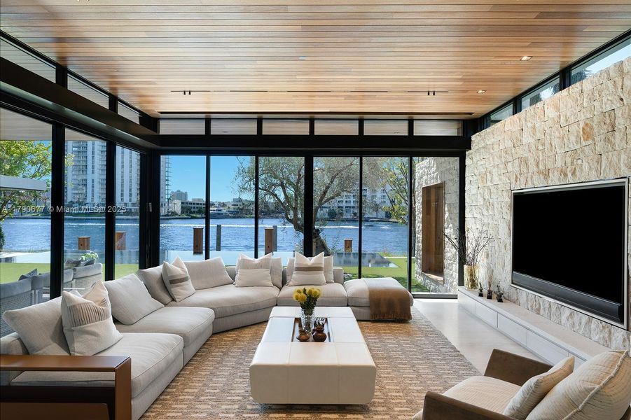 Furnished interior view inside a new home in , Golden Beach (Image 16).