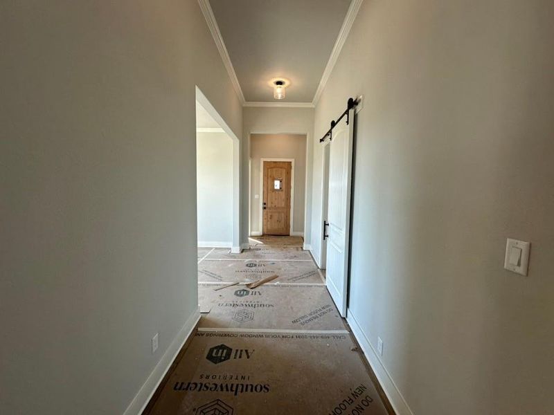 In-progress construction of a new home in Fannin Ranch, Leonard, TX (Image 10).