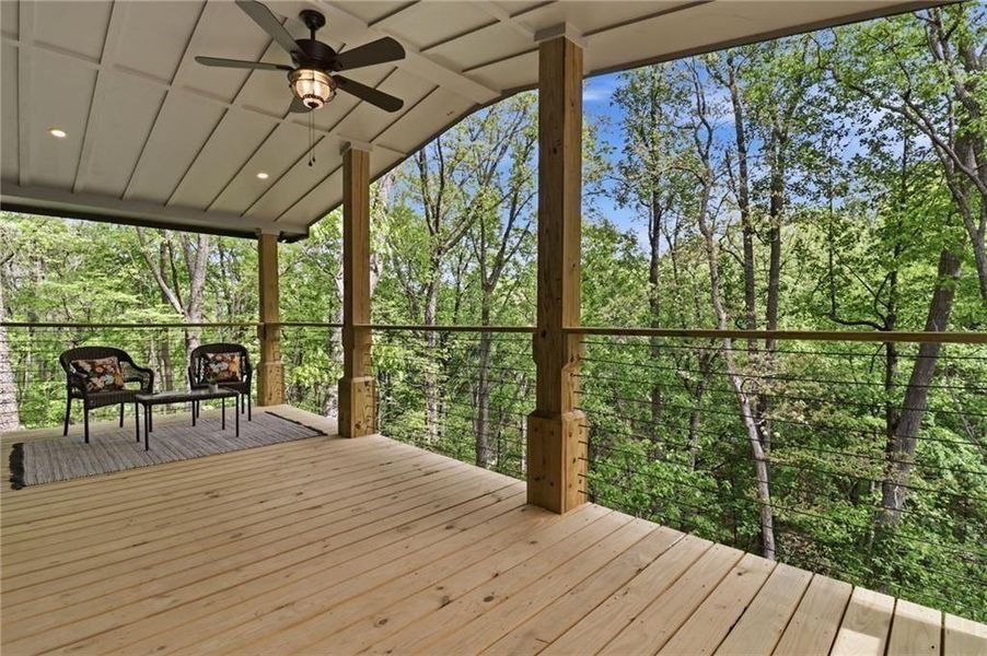 Exterior details and patio area of a home in , Acworth (Image 37).