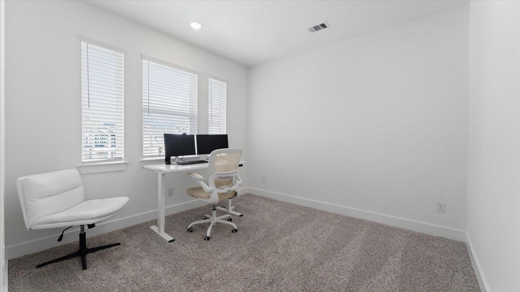Furnished interior view inside a new home in Balmoral, Humble (Image 18).
